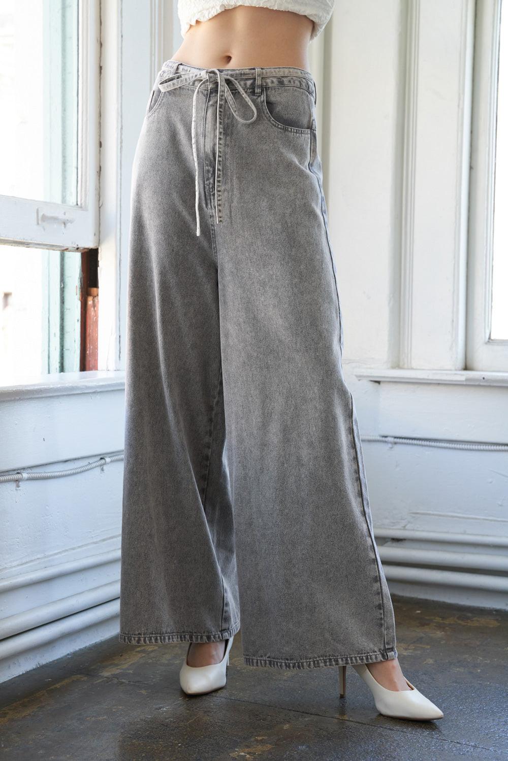 When I Met You Denim Pants, view 3 — Soul Flow Apparel