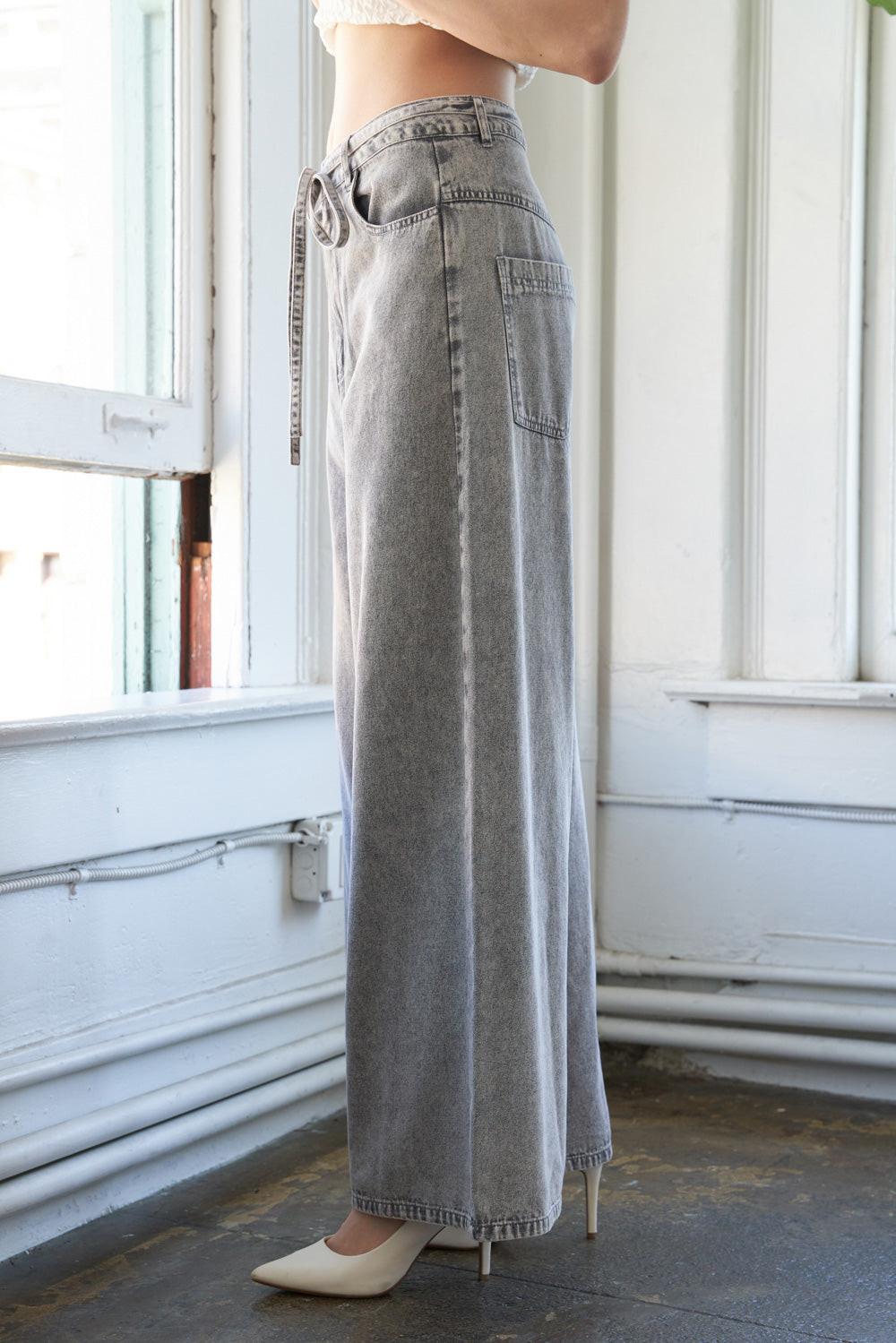 When I Met You Denim Pants, view 4 — Soul Flow Apparel