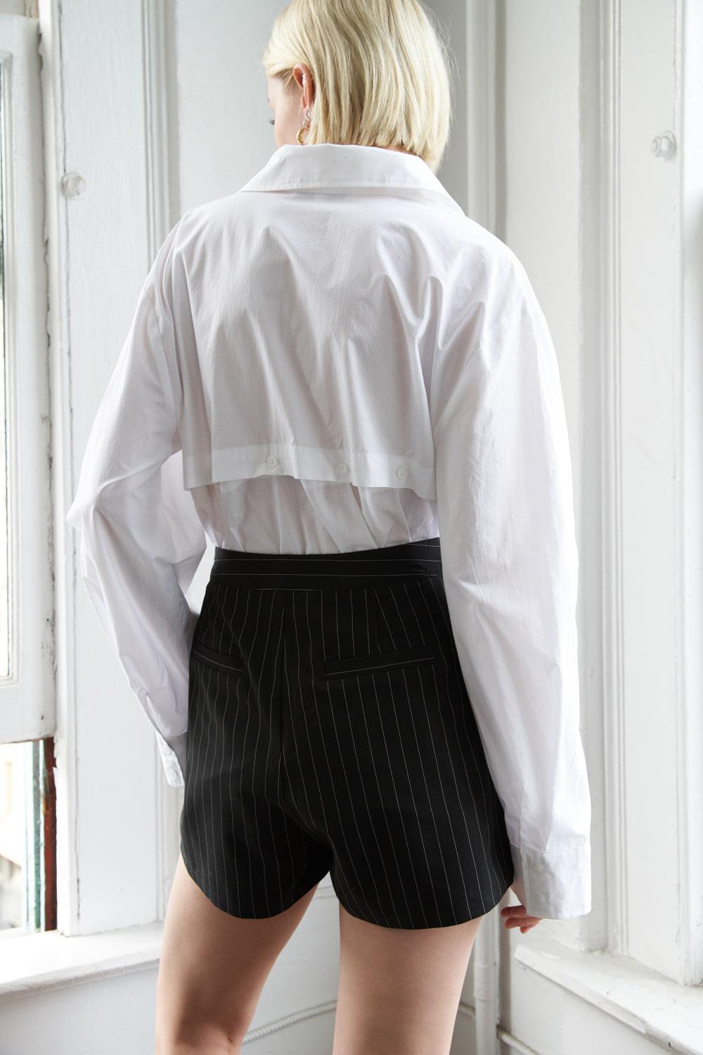 Small Town Roots Woven Skort, view 5 — Soul Flow Apparel