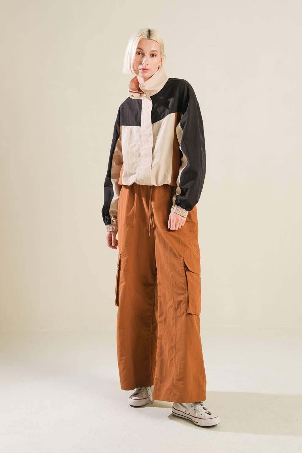 Lovin on Me Cargo Pants in camel, view 7 — Soul Flow Apparel