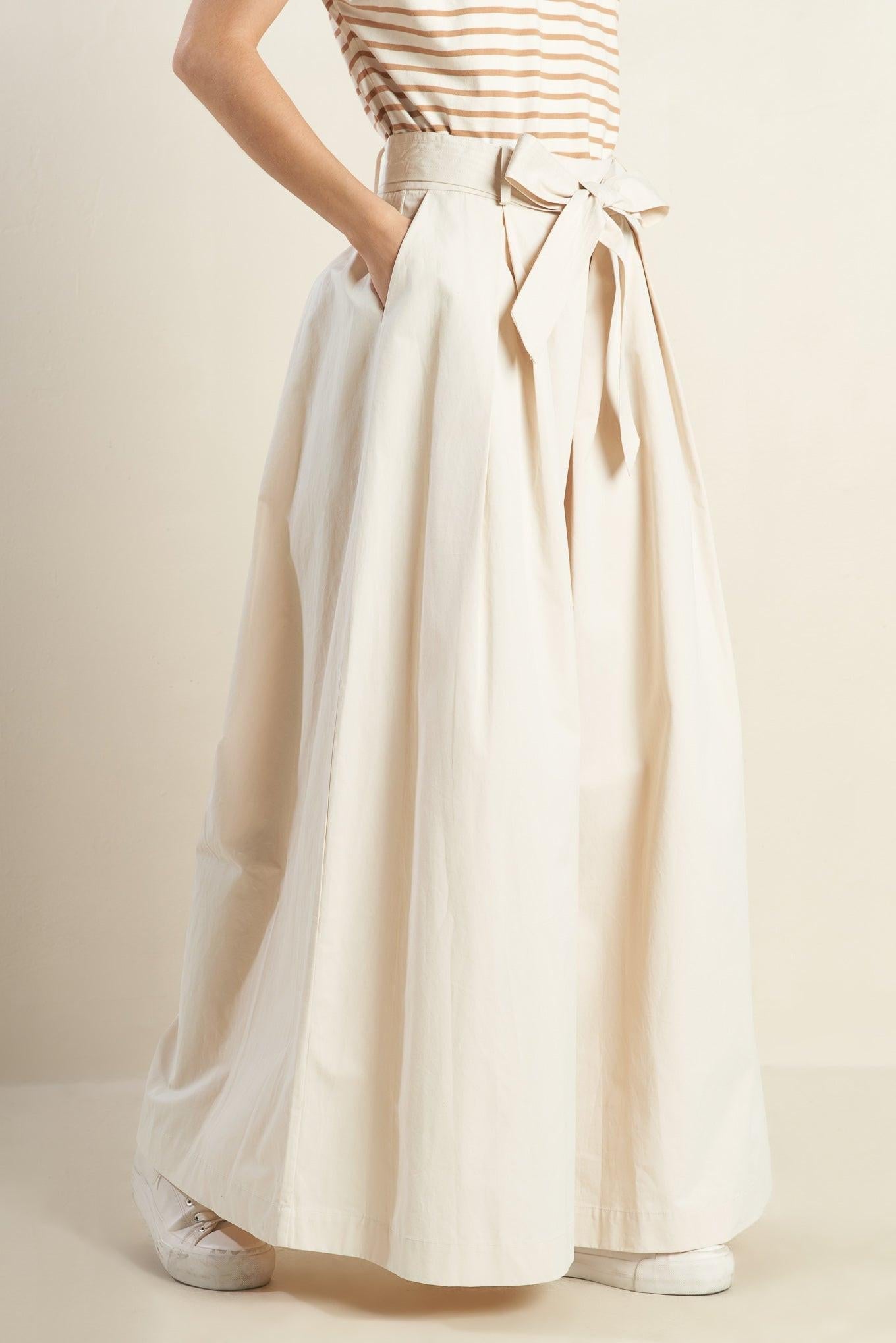 Closer to You Wide Leg Pants in ecru, view 6 — Soul Flow Apparel