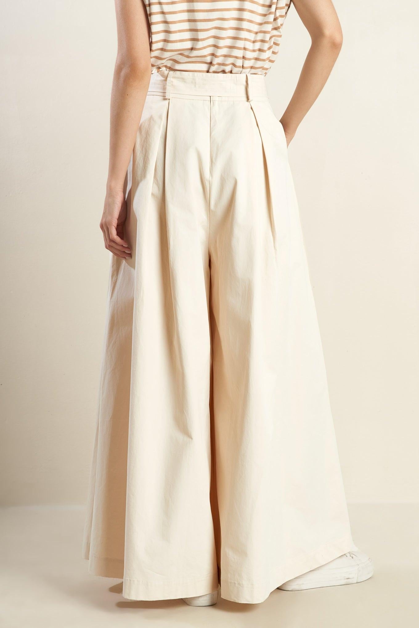 Closer to You Wide Leg Pants in ecru, view 7 — Soul Flow Apparel