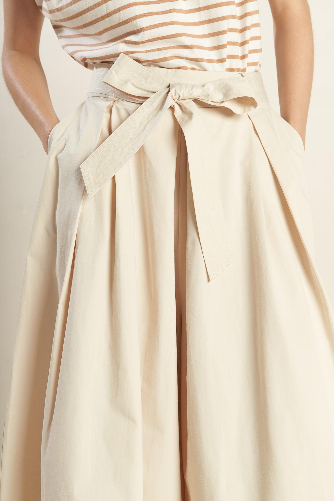 Closer to You Wide Leg Pants in ecru, view 8 — Soul Flow Apparel