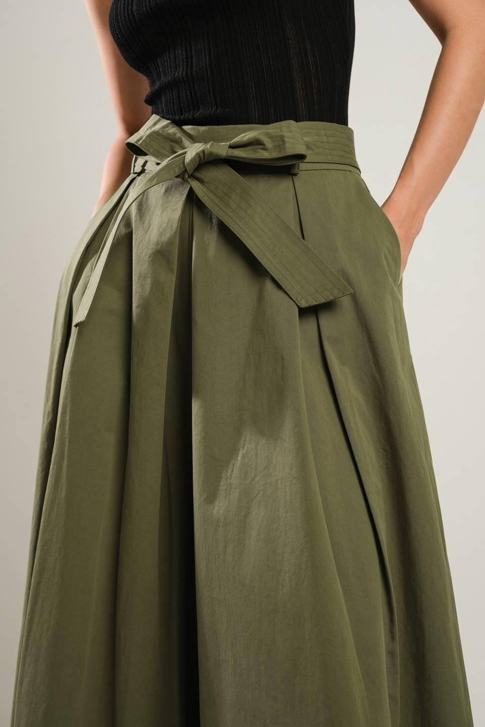 Closer to You Wide Leg Pants in olive, view 4 — Soul Flow Apparel