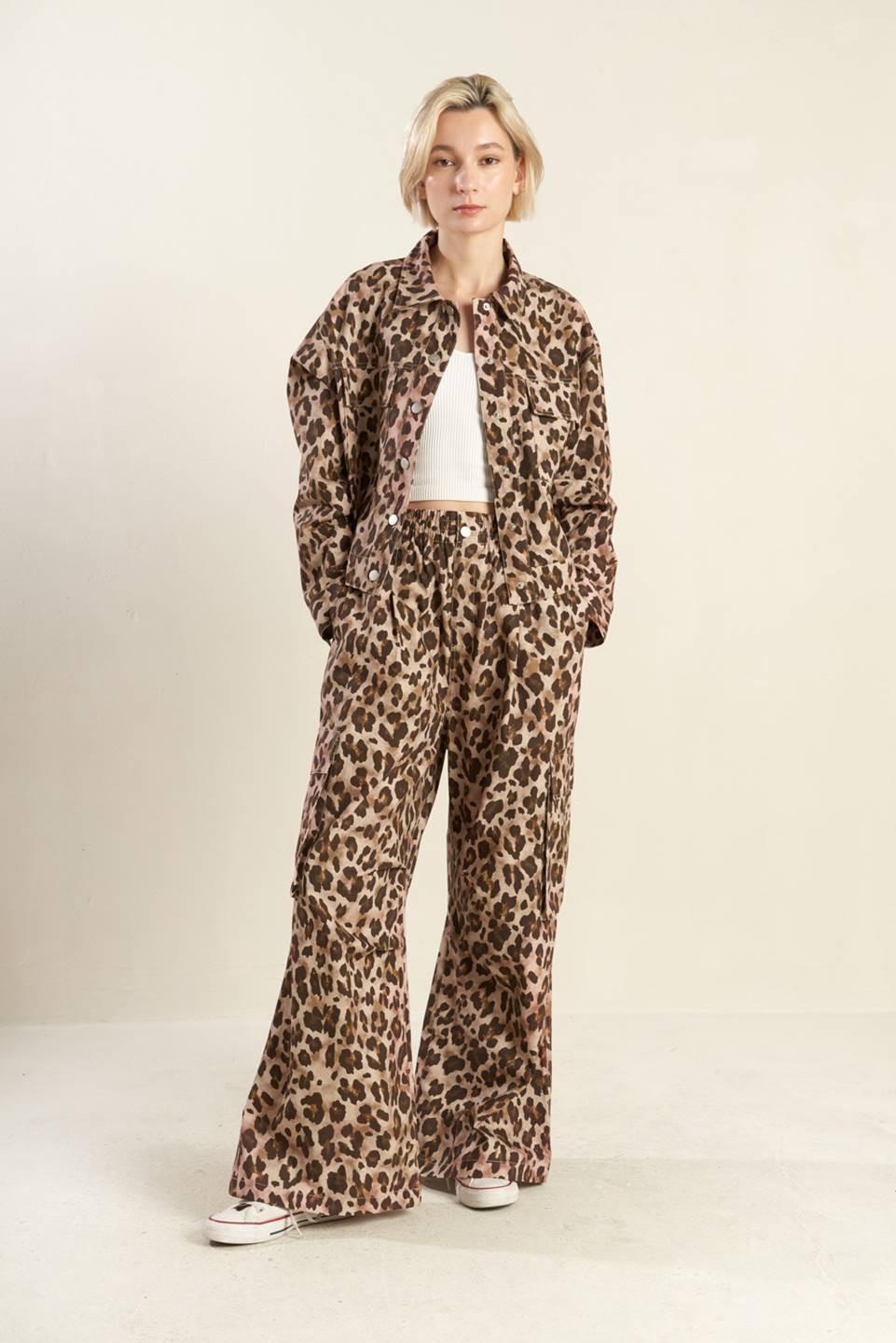 Navigating Life Woven Pants in taupe brown, view 1 — Soul Flow Apparel