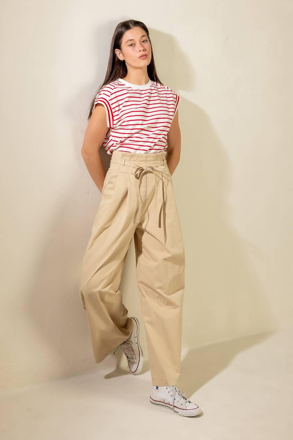 Finally Over Woven Pants in cream multi, view 8 — Soul Flow Apparel
