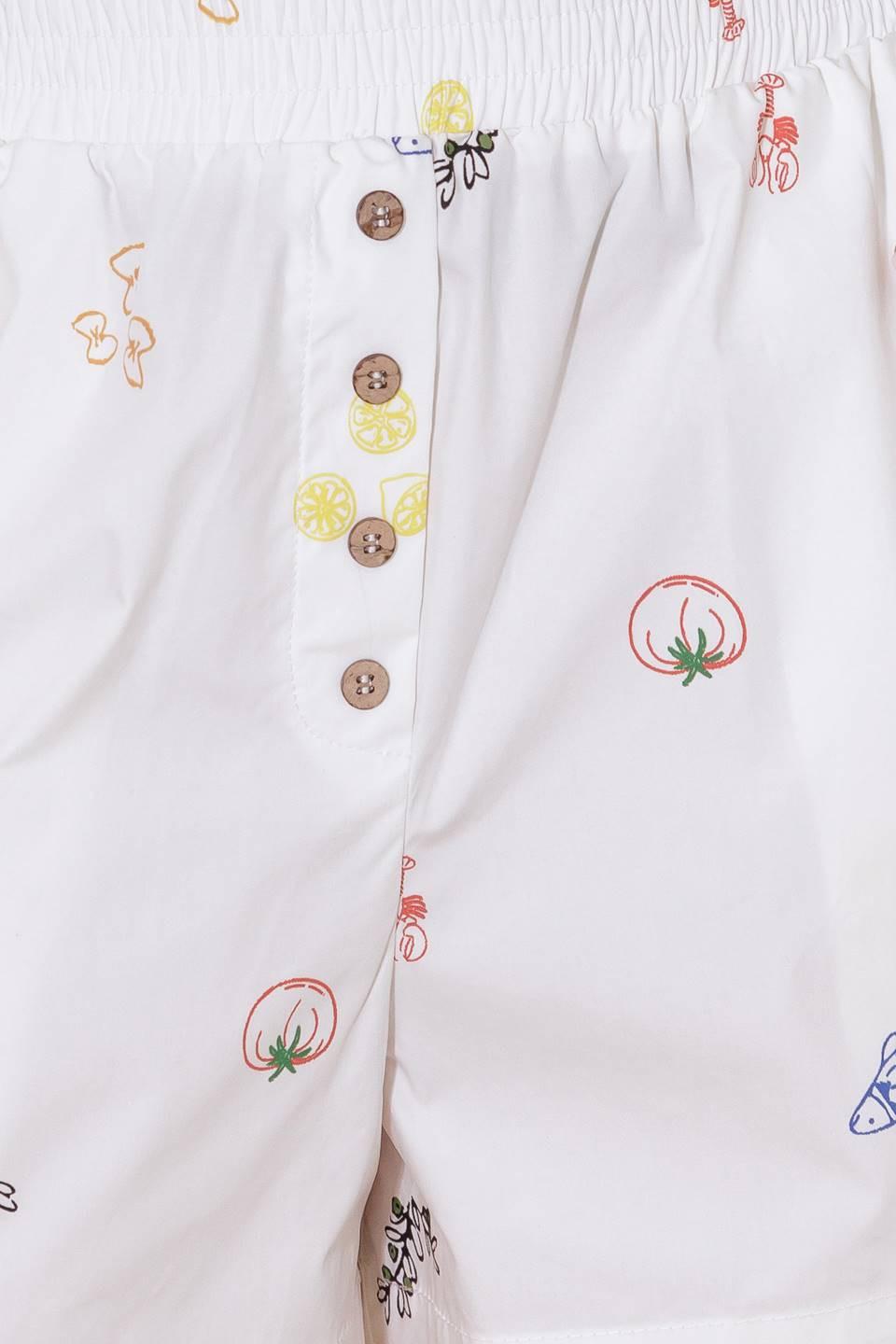 After Hours White Woven Shorts, fabric swatch — Soul Flow Apparel