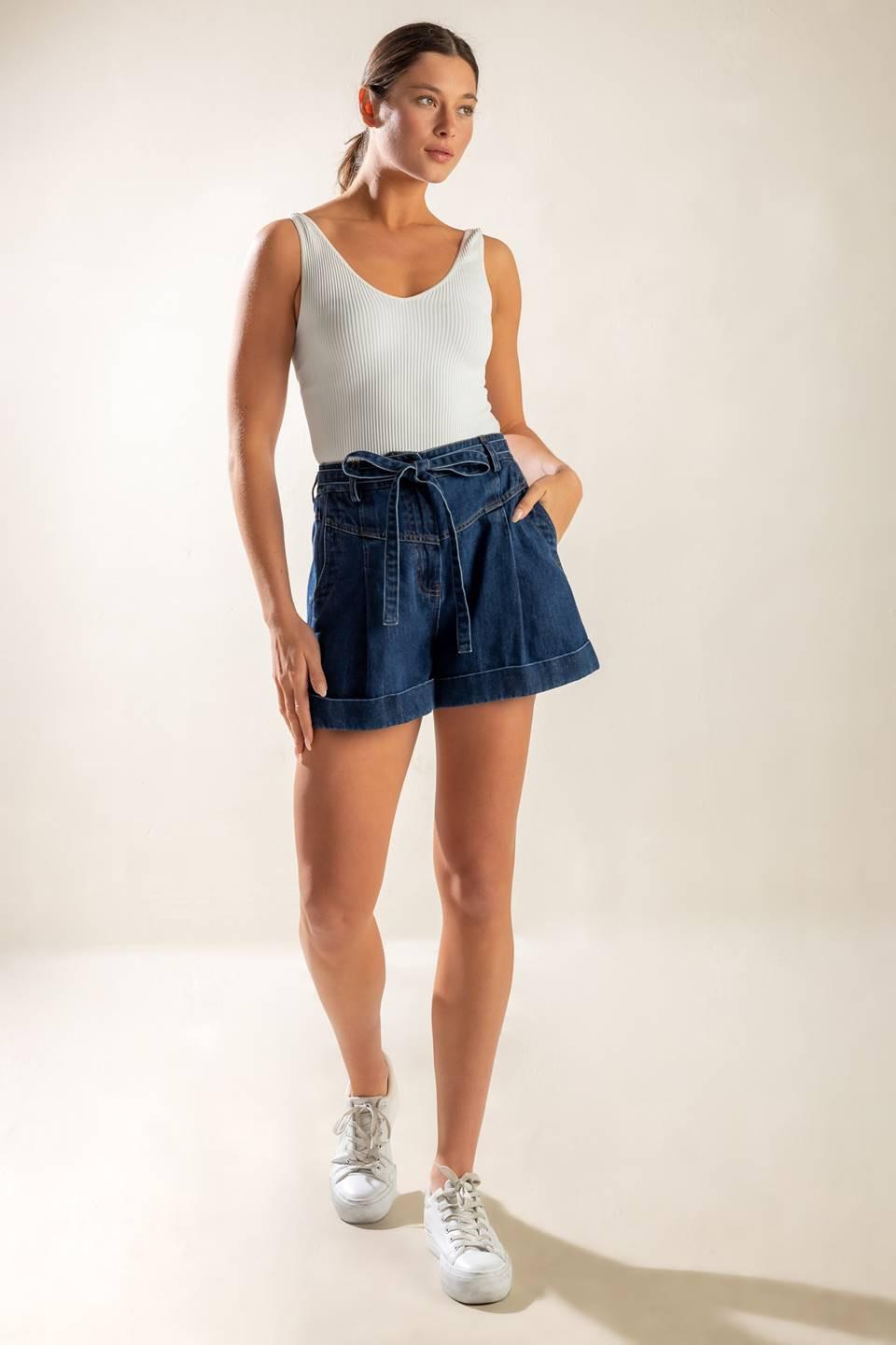 Walk in the Park Denim Shorts, view 1 — Soul Flow Apparel