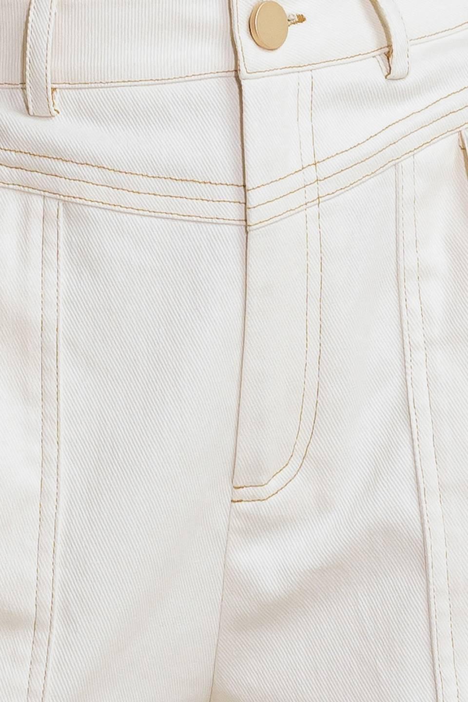 Simply Mine Cream Woven Short, fabric swatch — Soul Flow Apparel
