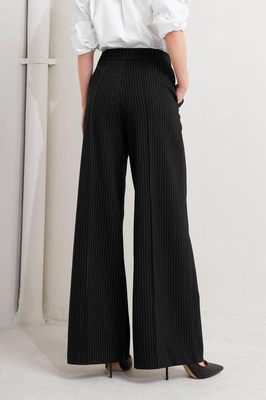Stride Tempo Woven Pants in black, view 6 — Soul Flow Apparel