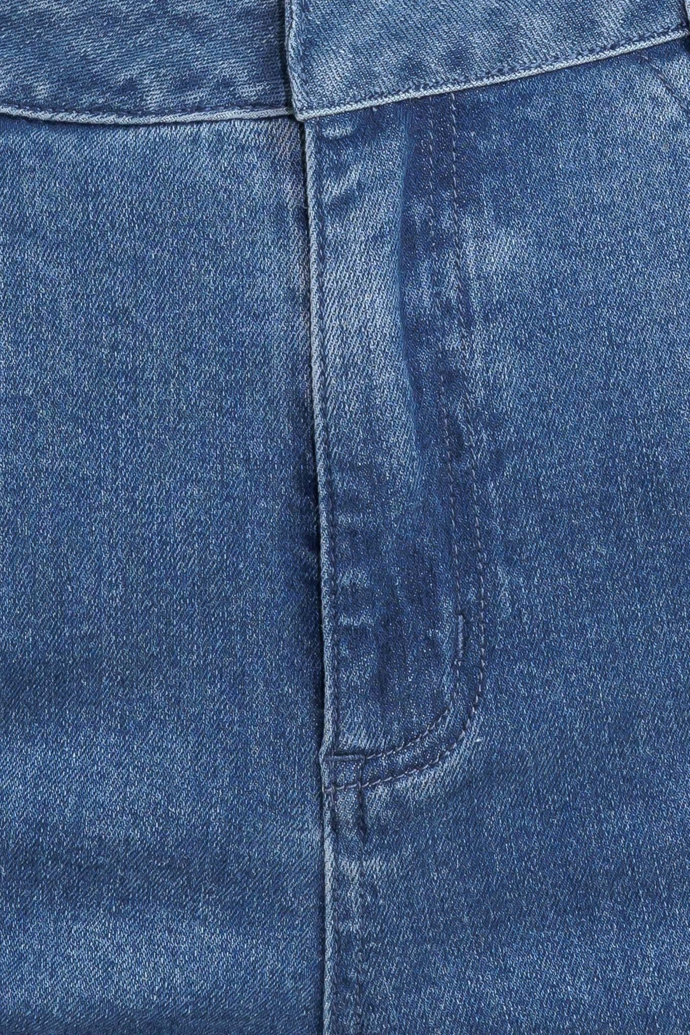 Nostalgia Field Denim Pants in indigo, fabric swatch — Soul Flow Apparel
