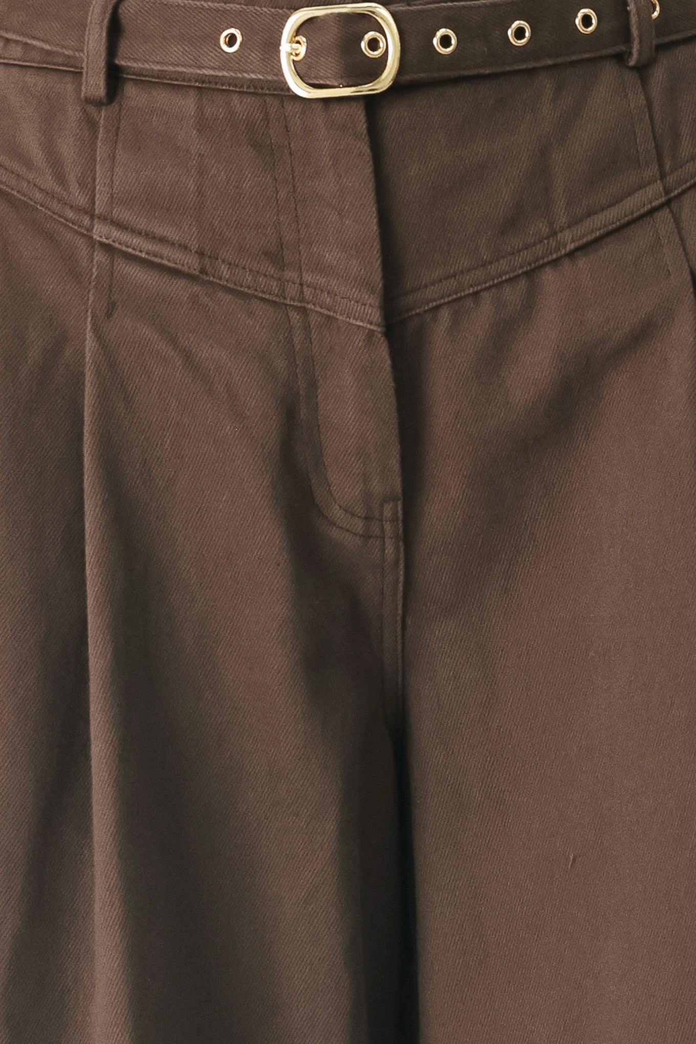 Brown Sugar Statement Woven Pants, fabric swatch — Soul Flow Apparel