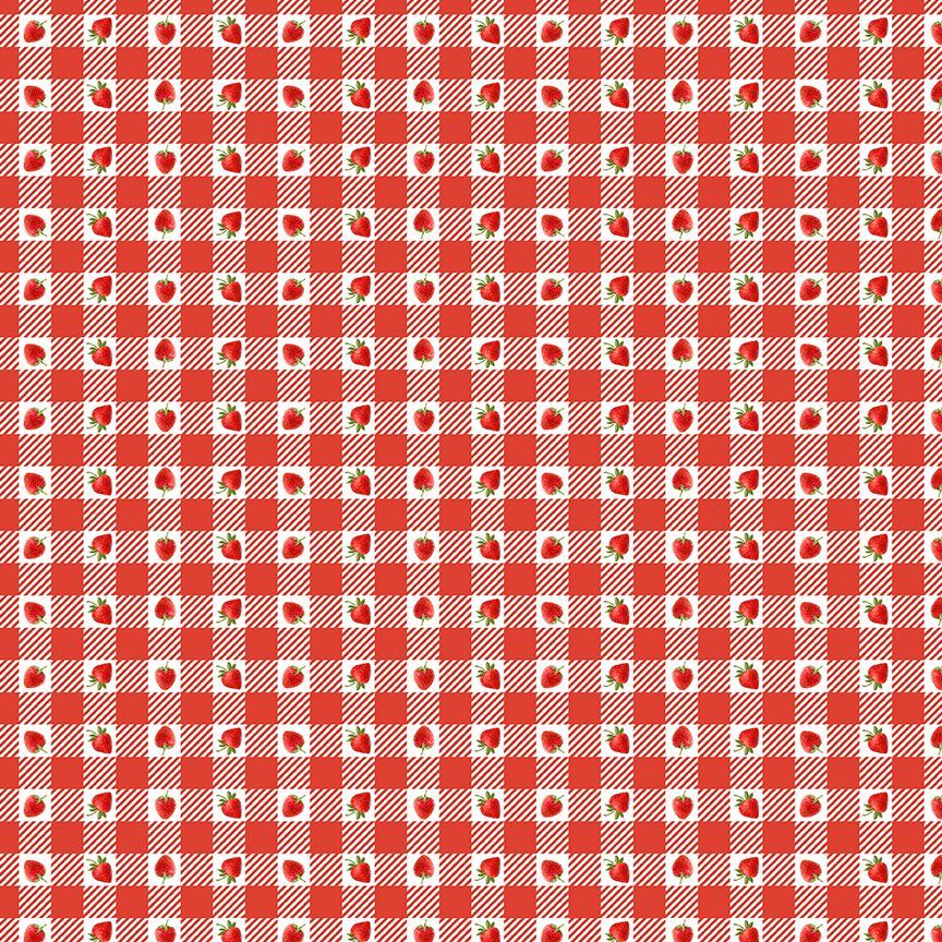 Strawberry Gingham Collared Dress — Soul Flow Apparel