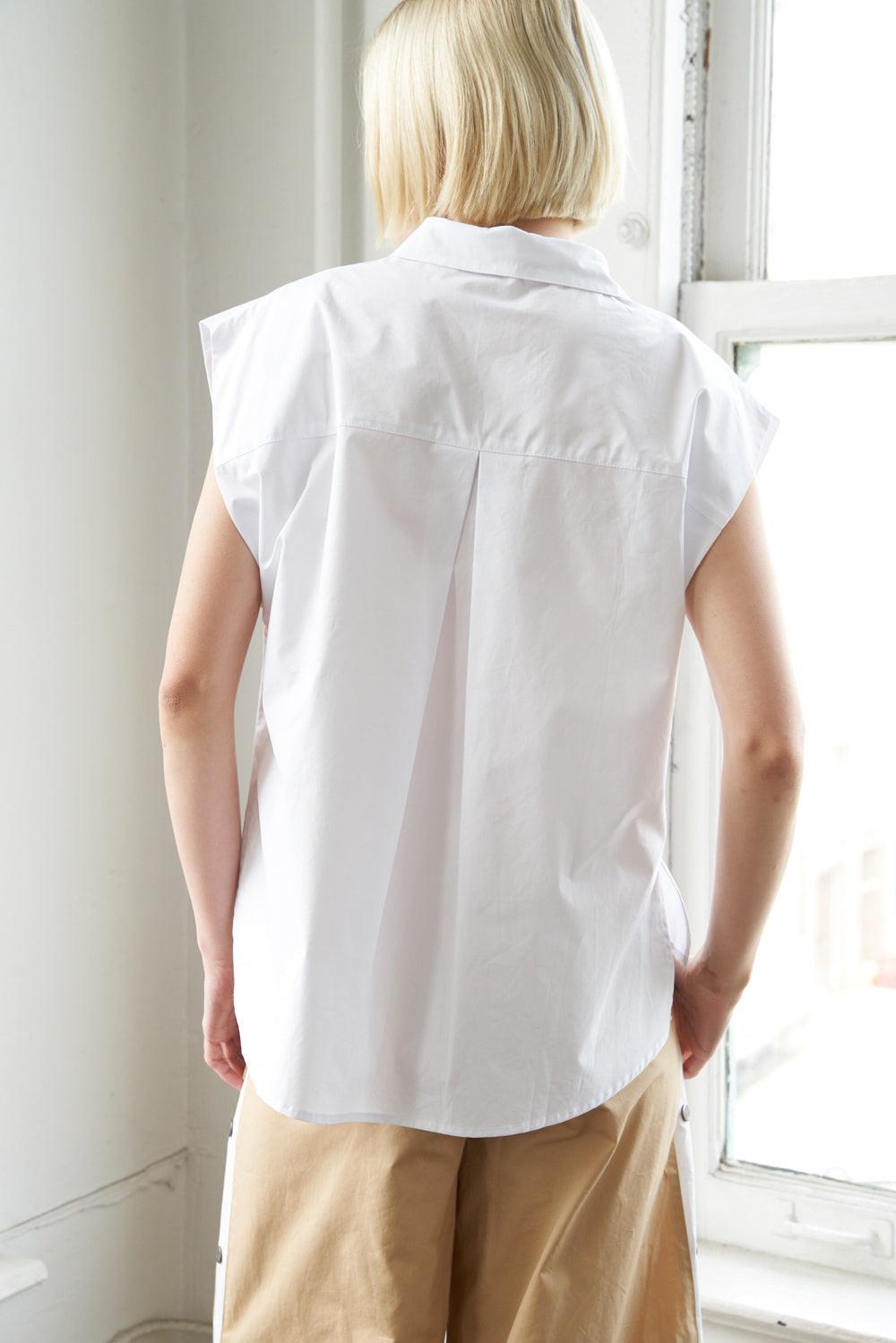 Much to Celebrate Poplin Top, view 1 — Soul Flow Apparel