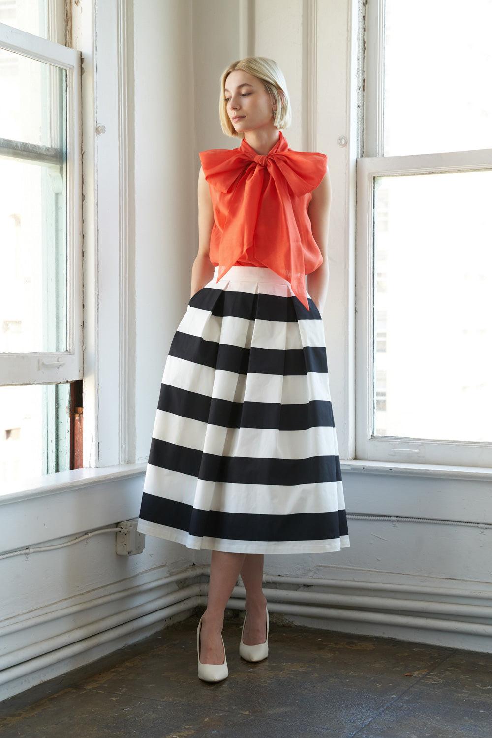 Shine for Us Organza Top in 20red, view 2 — Soul Flow Apparel