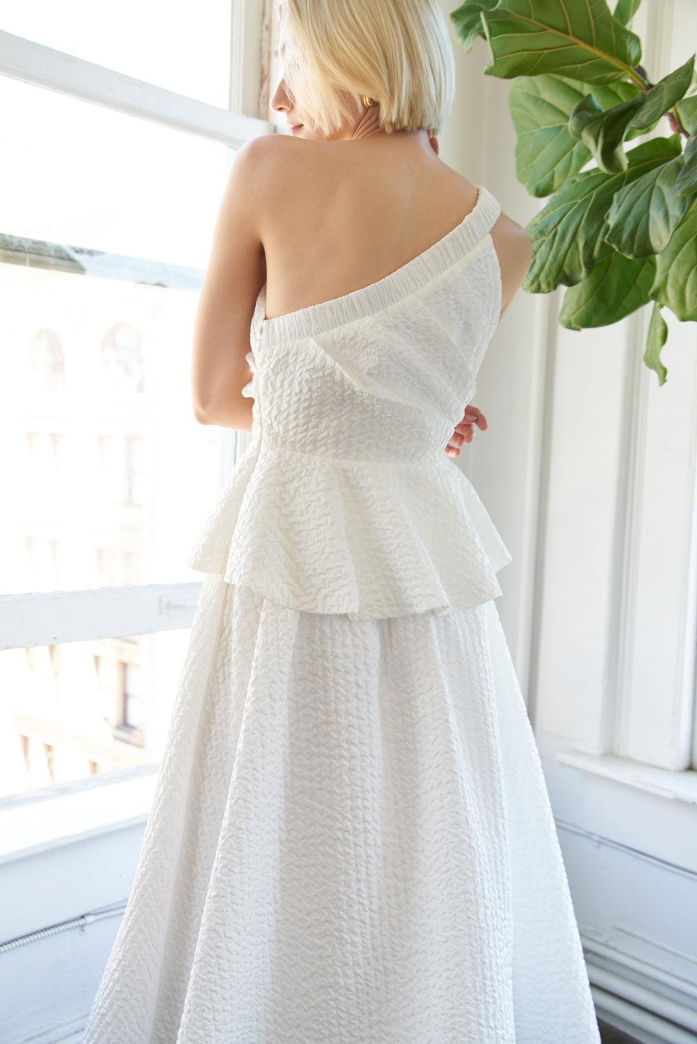 Spoonful of Sass Woven Top in 20white, view 1 — Soul Flow Apparel