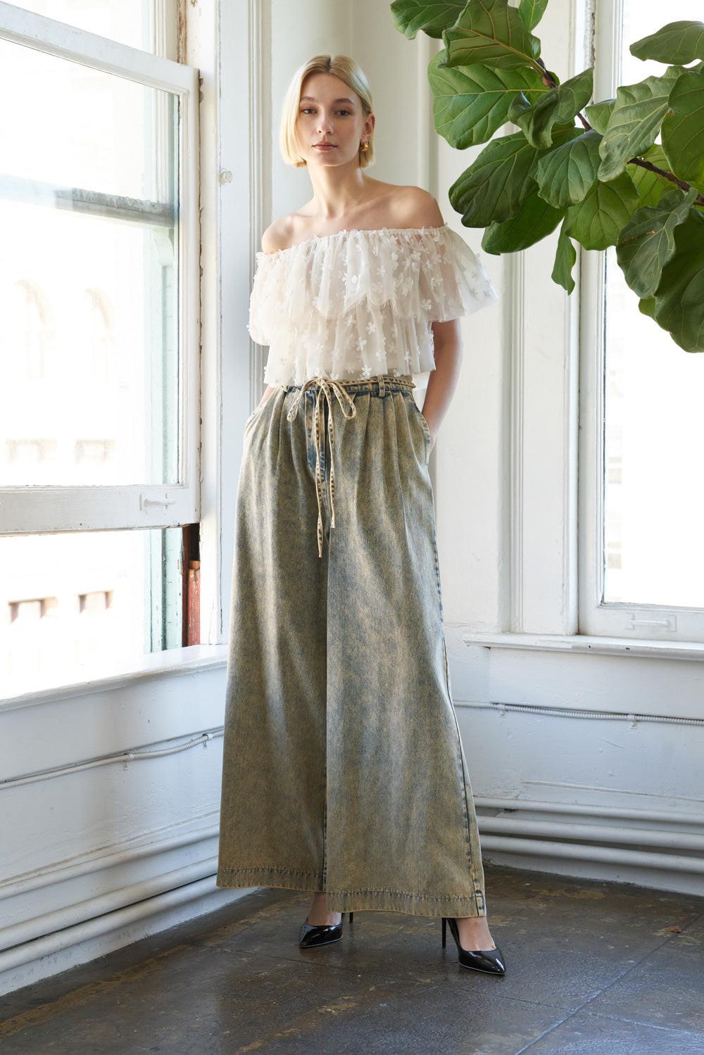 Love Galore Embellished Top, view 1 — Soul Flow Apparel