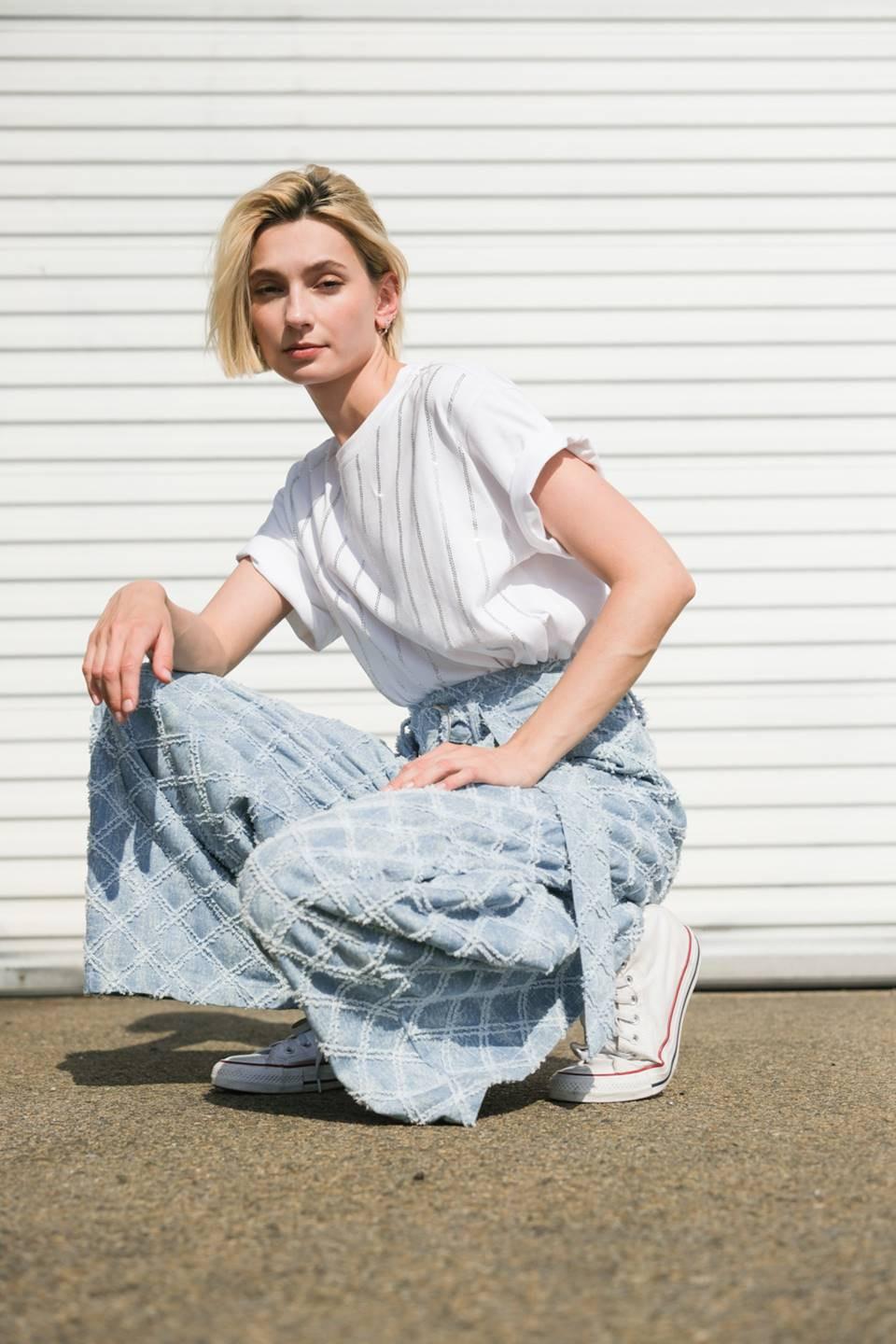 Let It All Go Knit Top in white, view 5 — Soul Flow Apparel