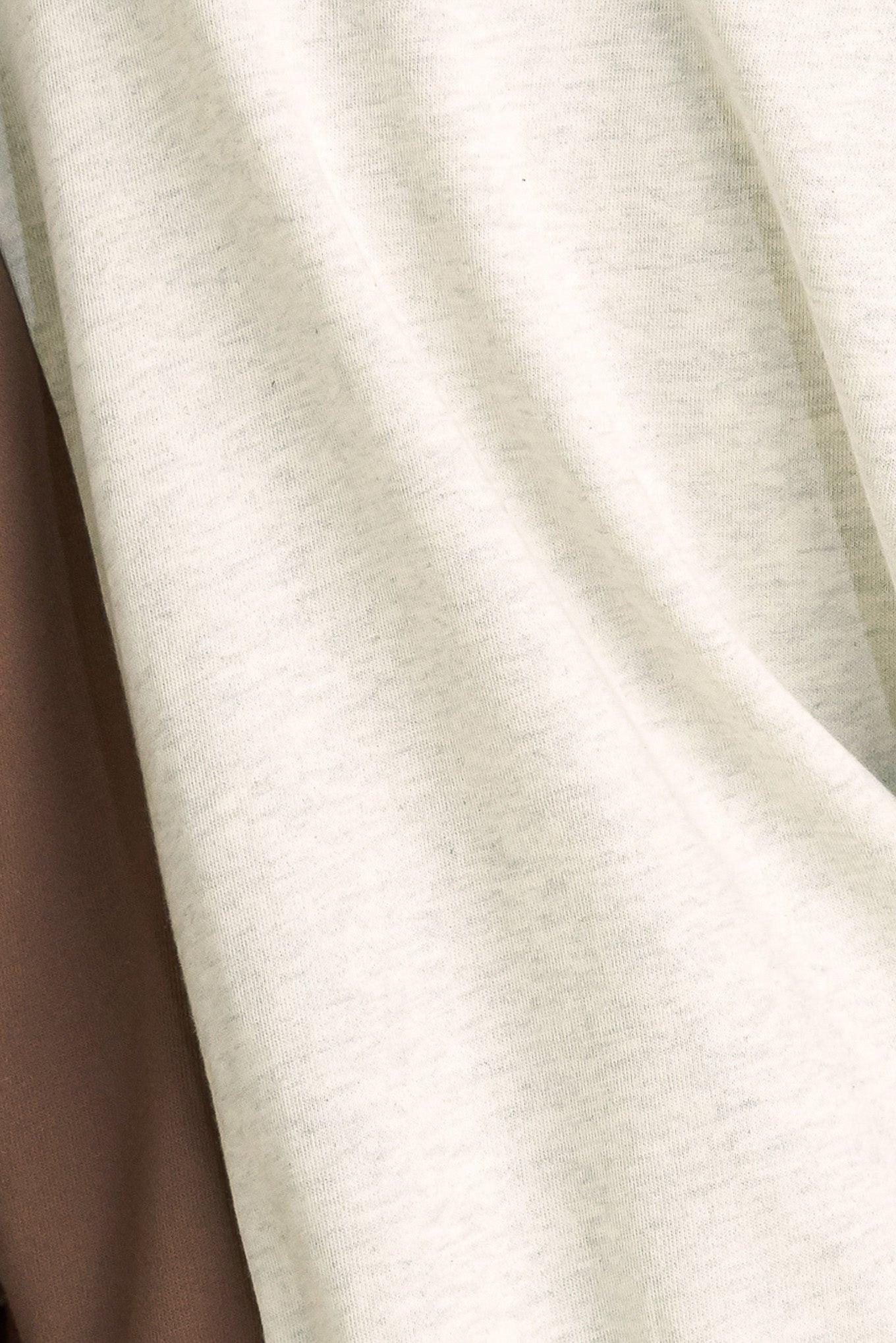 In Too Deep Pullover Knit Top in oatmealbrown, fabric swatch — Soul Flow Apparel