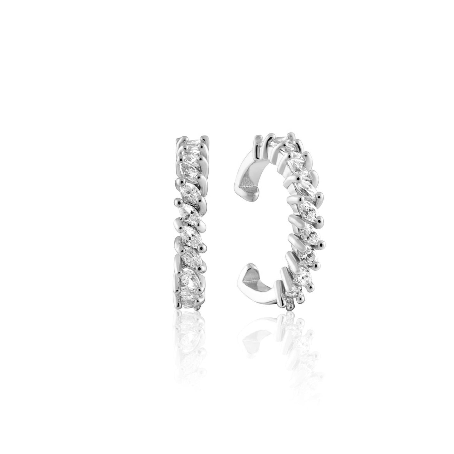 Jagged Baguette Ear Cuff — Soul Flow Apparel