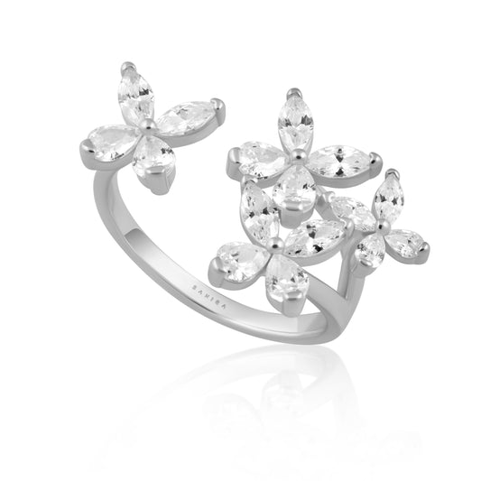 Cz Butterfly Ring — Soul Flow Apparel