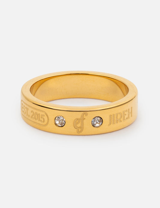 Gemstone Logo Ring – Christian Ring