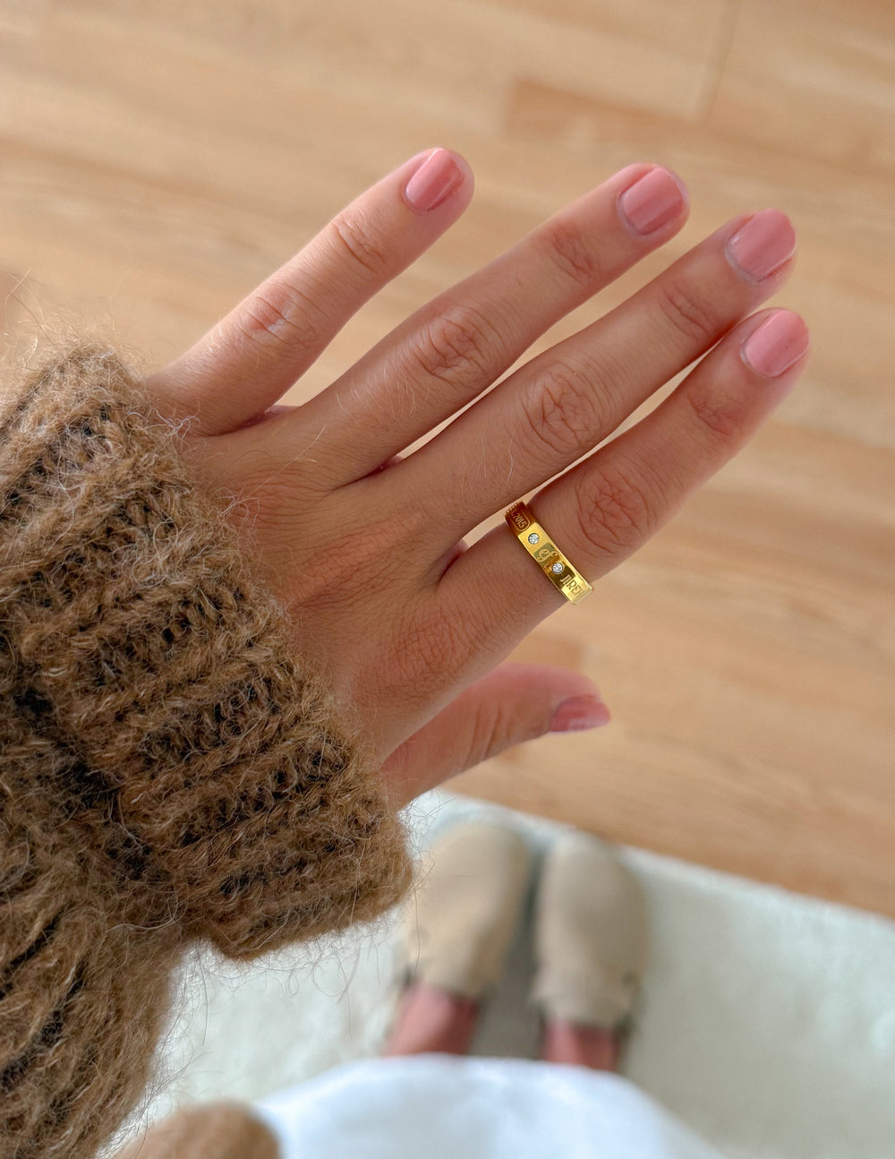 Gemstone Logo Ring – Christian Ring