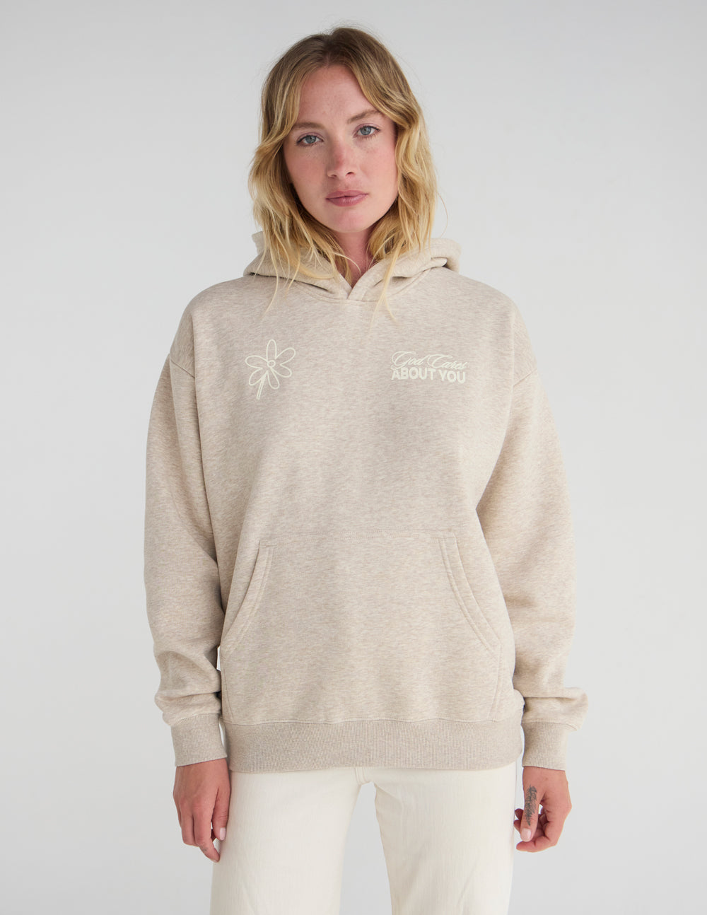 God Cares About You Unisex Hoodie – Christian Hoodie