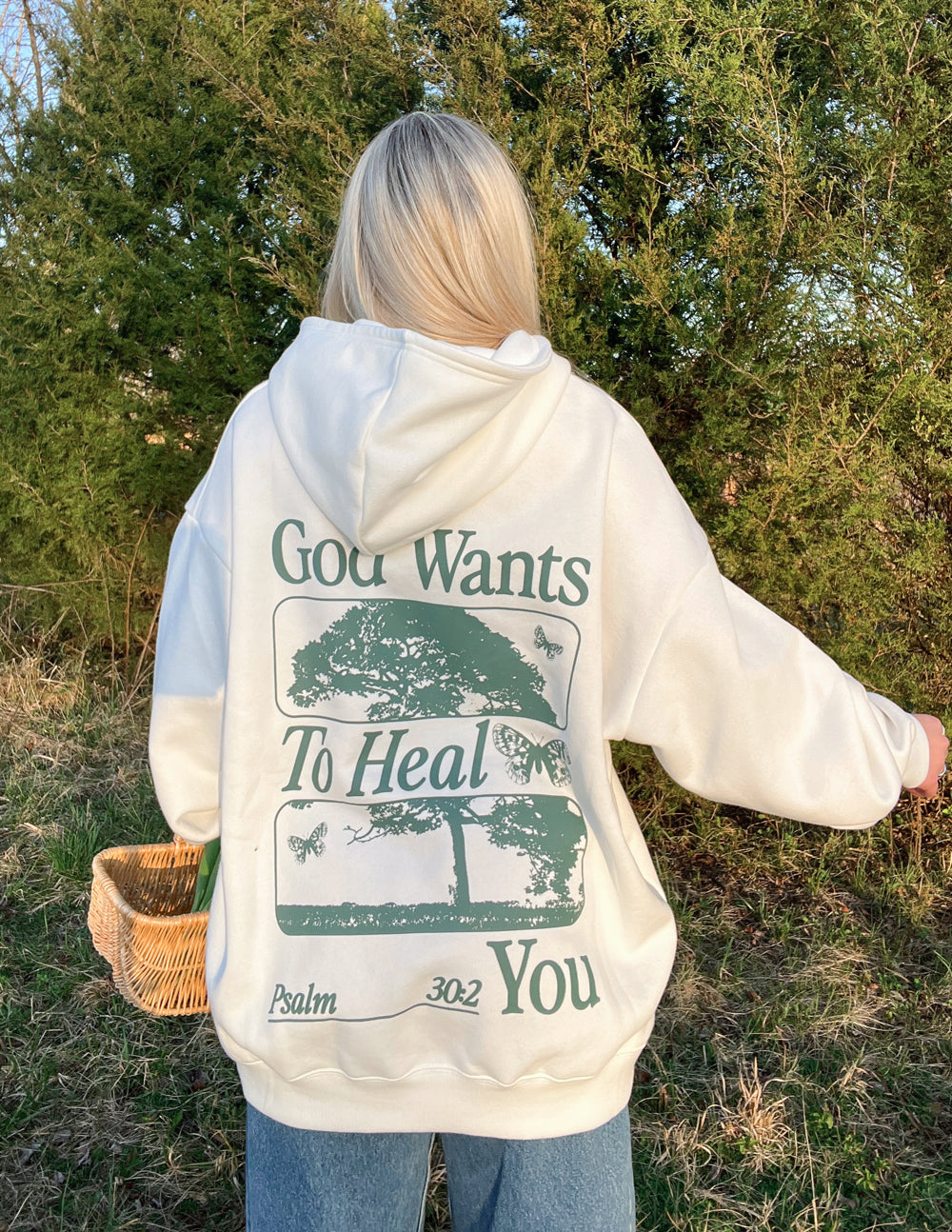 God Heals Unisex Hoodie – Christian Hoodie