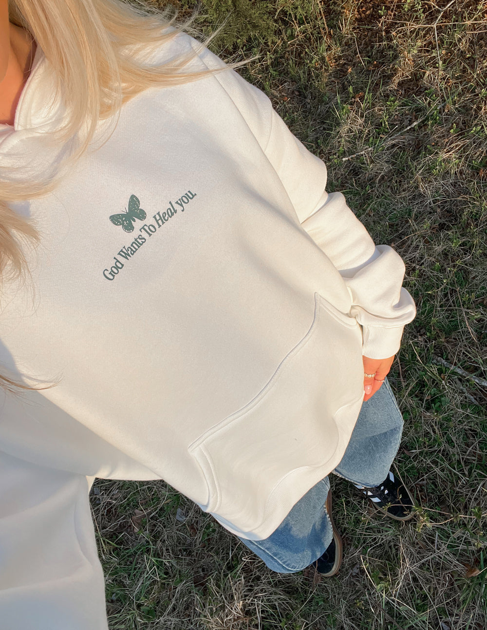 God Heals Unisex Hoodie – Christian Hoodie