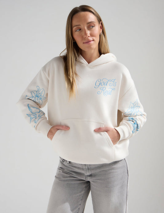God Is Real Unisex Hoodie – Christian Hoodie