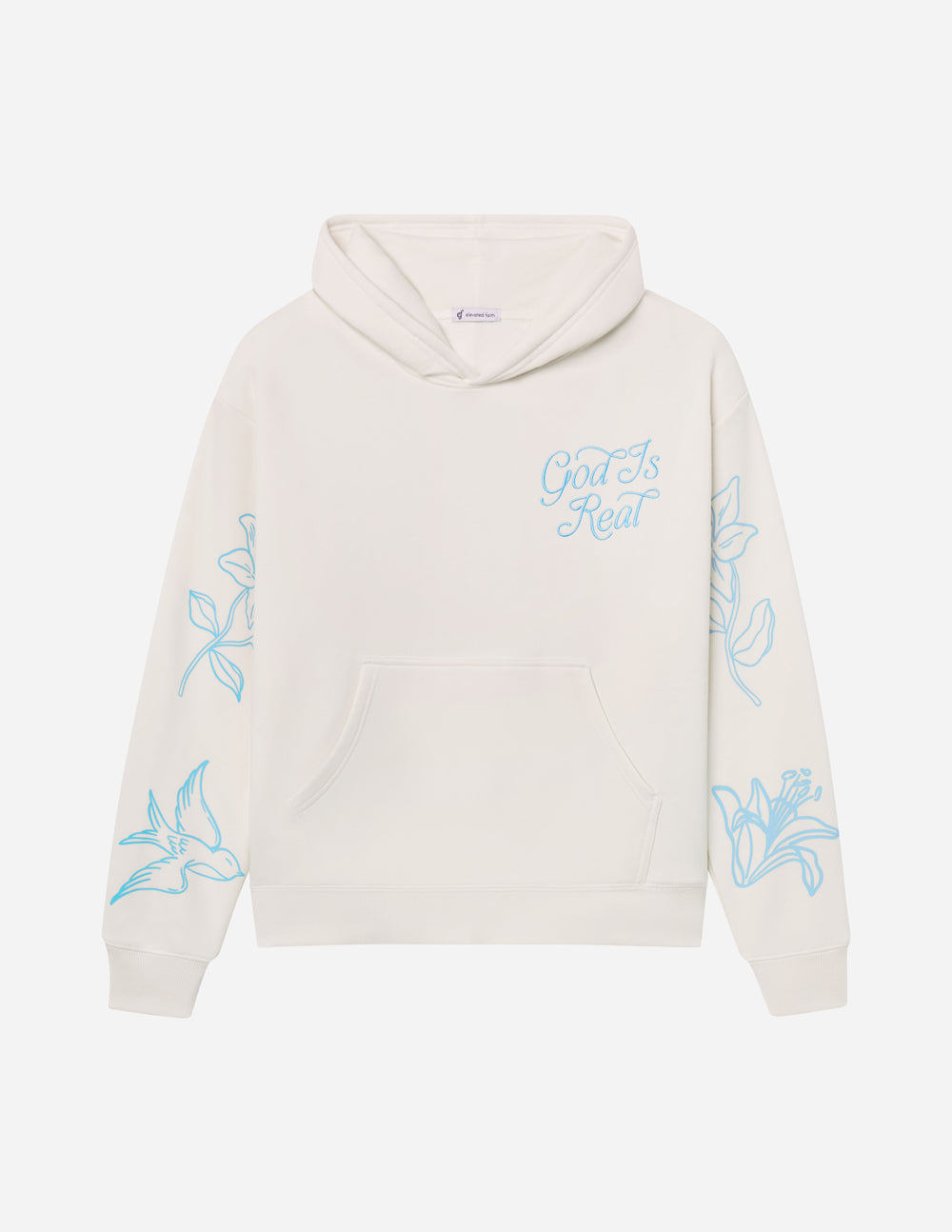 God Is Real Unisex Hoodie – Christian Hoodie