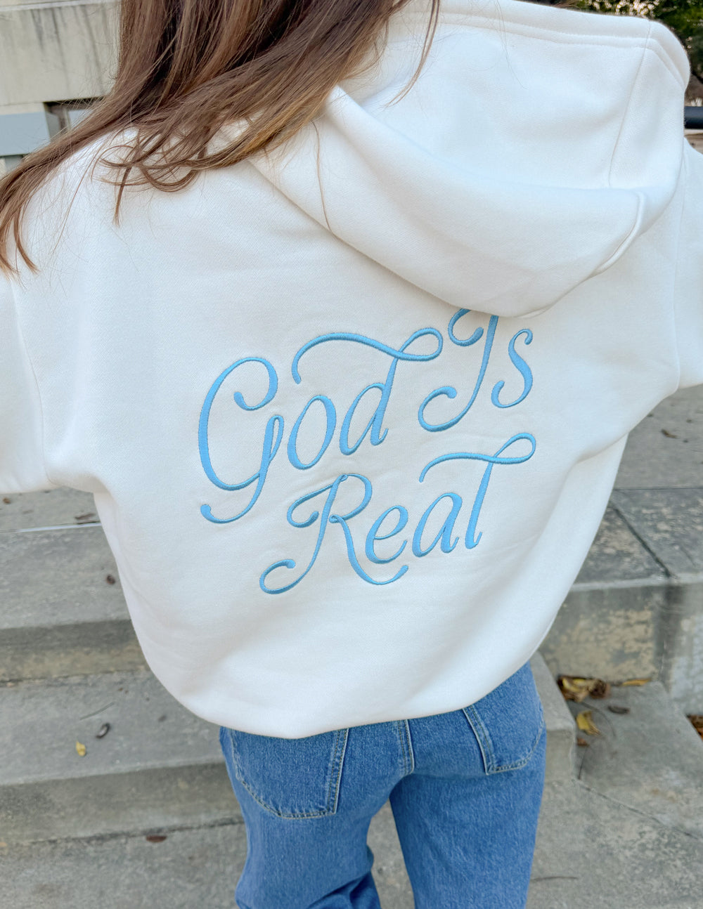God Is Real Unisex Hoodie – Christian Hoodie