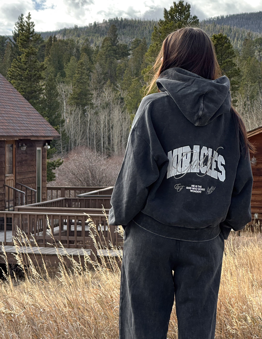 God of Miracles Full-Zip Hoodie – Christian Hoodie