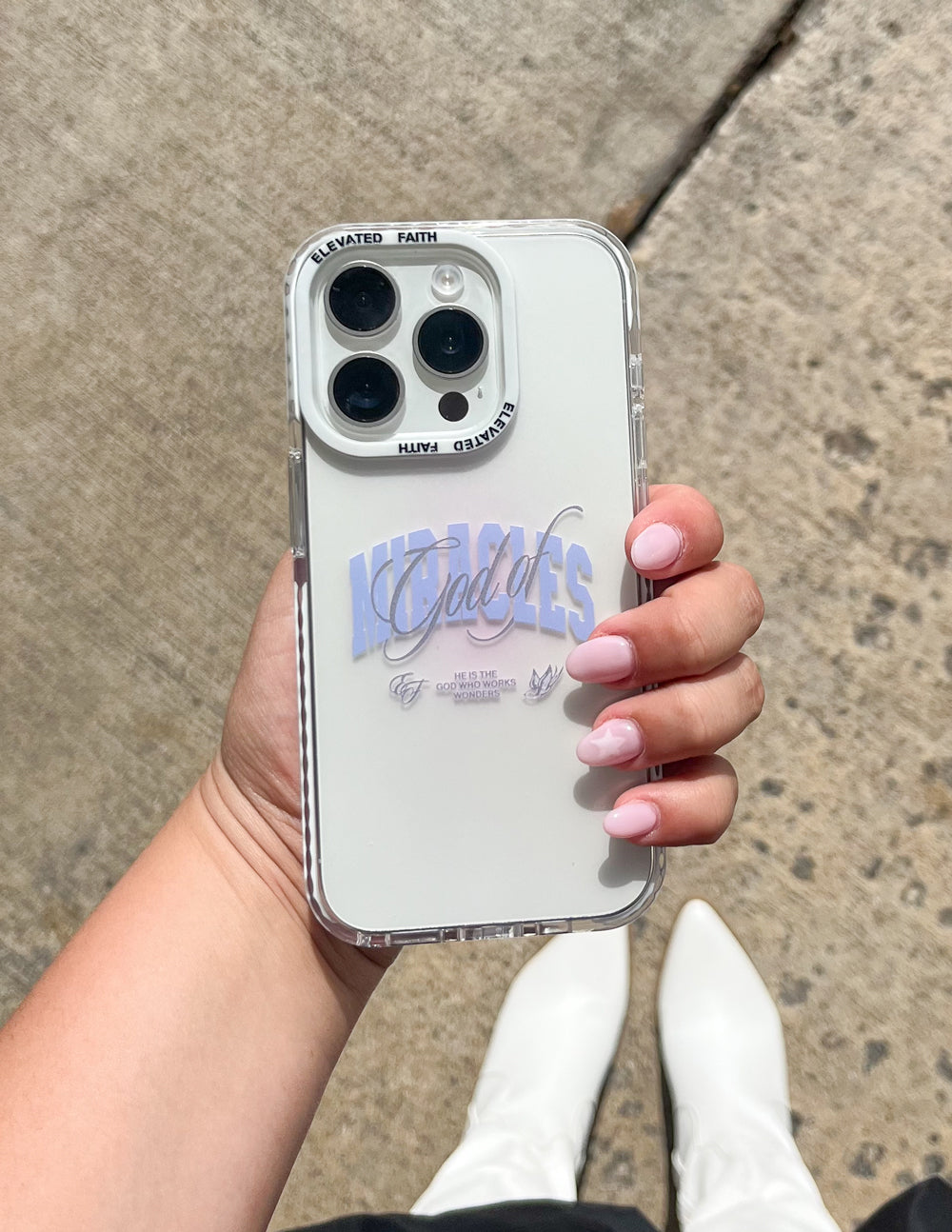 God of Miracles Phone Case – Christian Phone Case