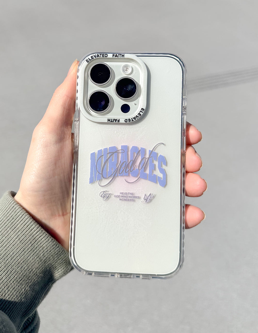 God of Miracles Phone Case – Christian Phone Case