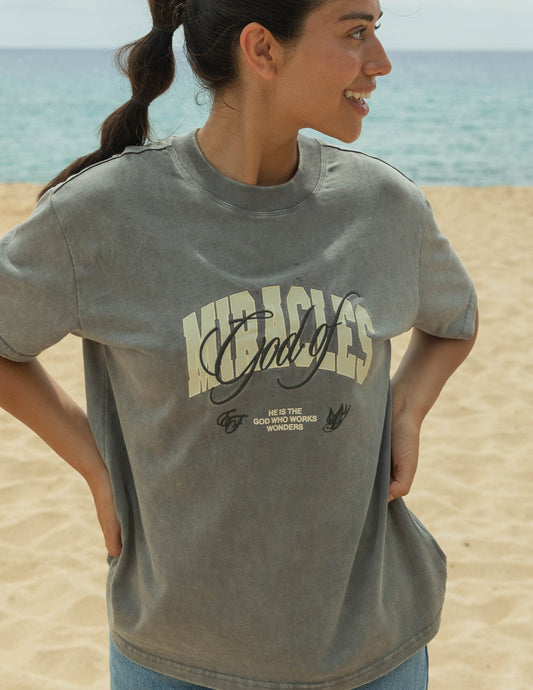 God of Miracles Unisex Tee – Christian T-Shirt