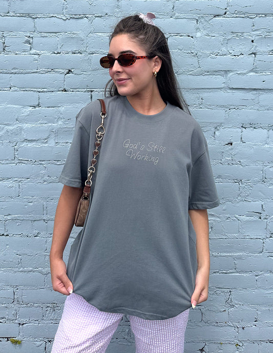 God's Still Working Unisex Tee – Christian T-Shirt