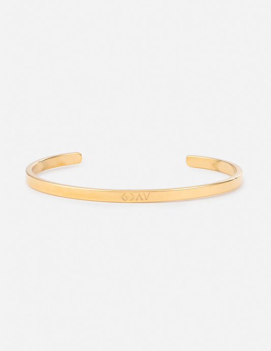 Gold Highs and Lows Cuff Bracelet – Christian Cuff Bracelet