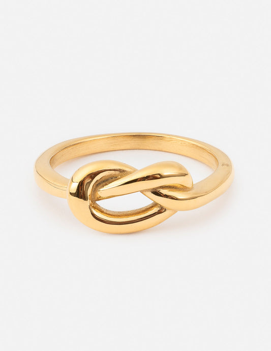 Gold Knot Ring – Christian Ring