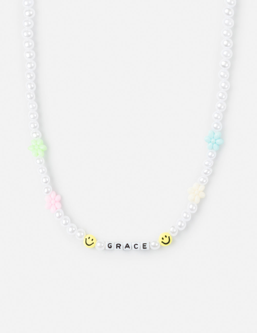 Grace Letter Necklace – Christian Necklace