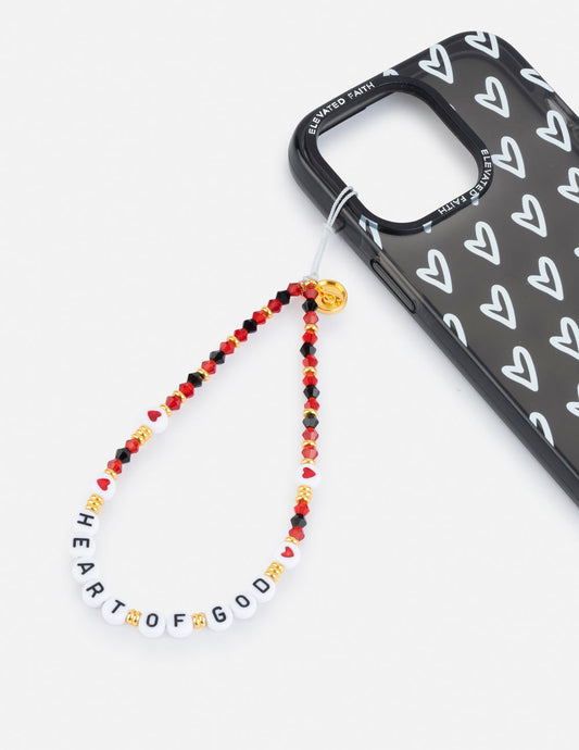 Heart of God Phone Charm – Christian Phone Charm