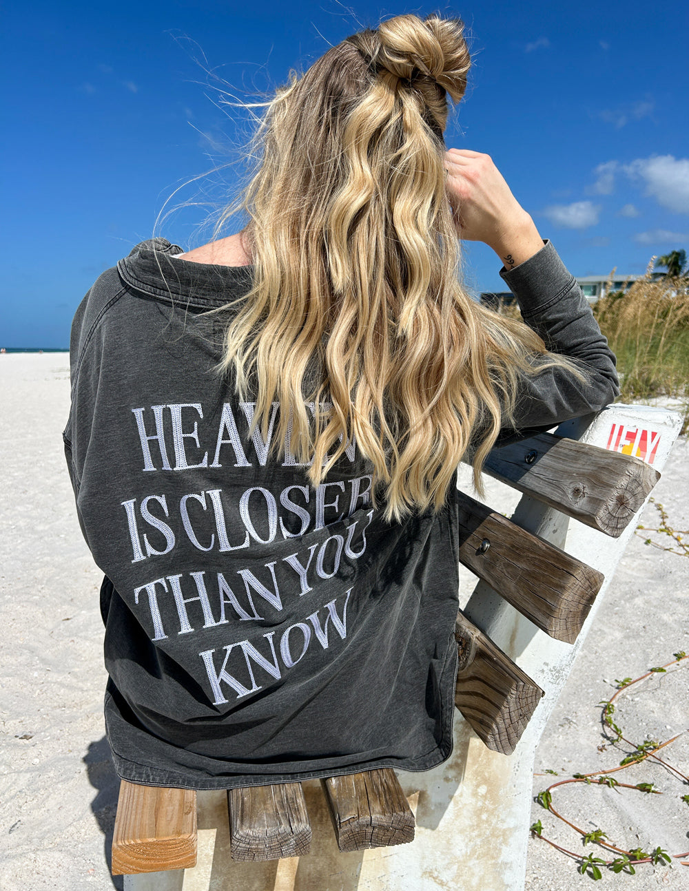 Heaven Is Closer Shacket – Christian Jacket