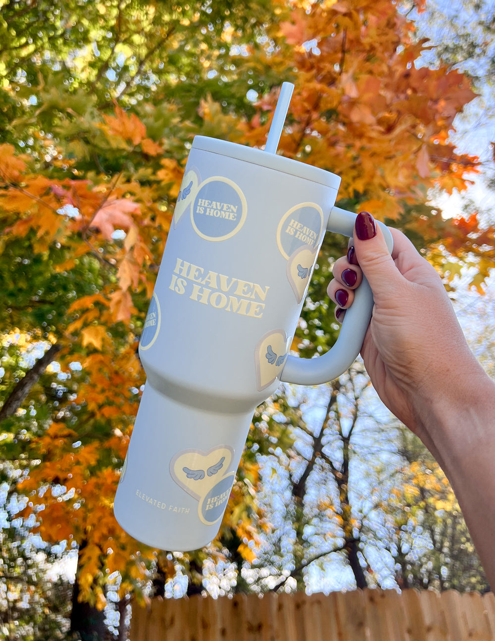 Heaven Is Home 40 oz Ascend Tumbler – Christian Tumbler