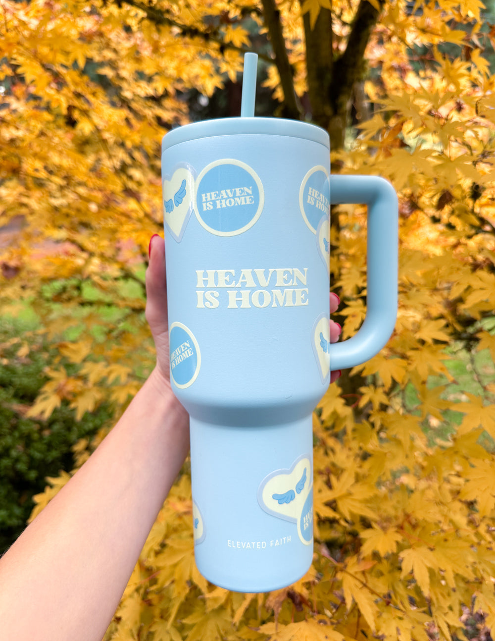 Heaven Is Home 40 oz Ascend Tumbler – Christian Tumbler