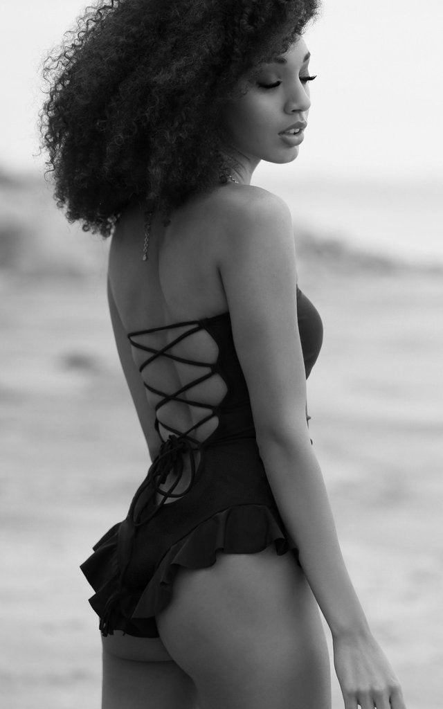 Hermosa Ruffled One Piece — Soul Flow Apparel