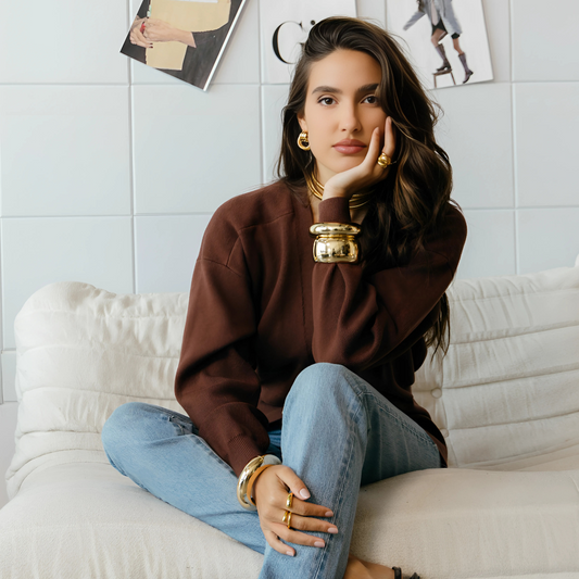 Roxy Statement Bangle, view 22 — Soul Flow Apparel