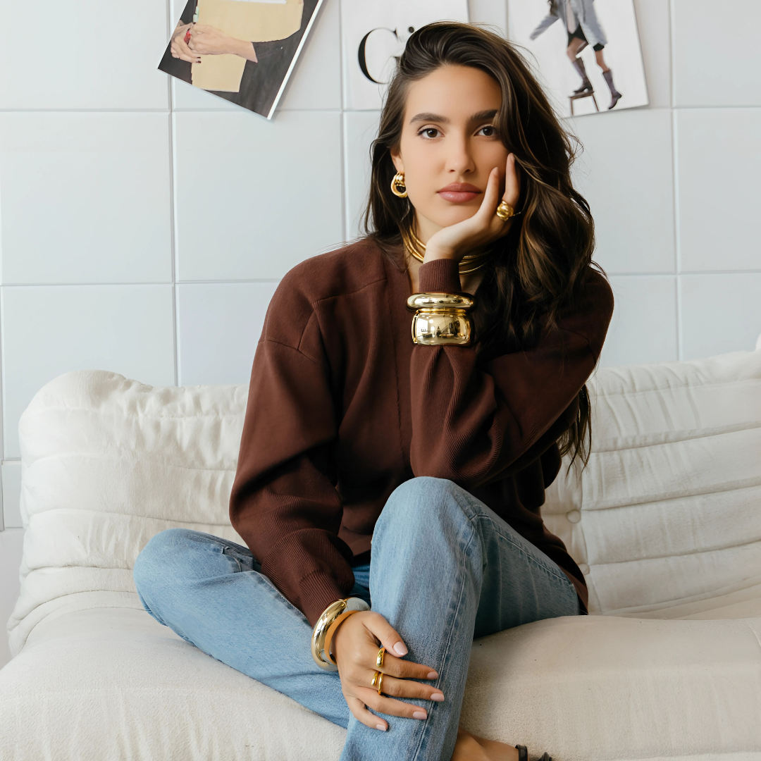 Blaise Statement Bangle, view 22 — Soul Flow Apparel