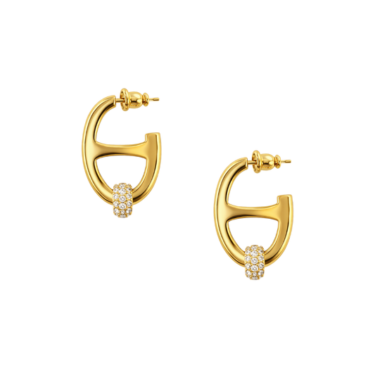 Nova Pave Hoop, view 23 — Soul Flow Apparel