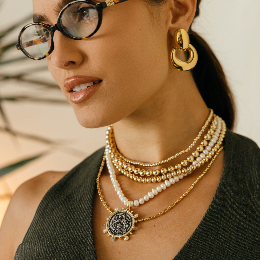 Allison Beaded Choker, view 24 — Soul Flow Apparel